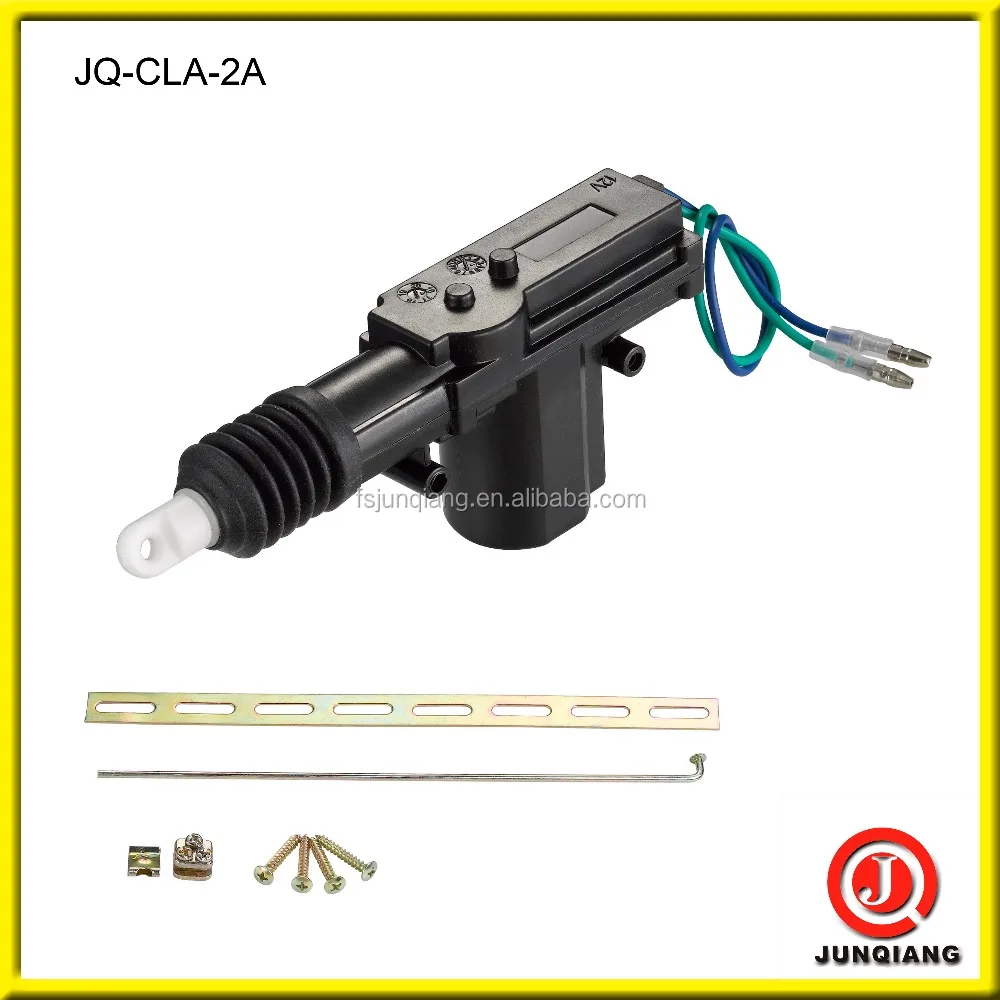 Система центрального замка с приводом пистолета и защитой кабеля