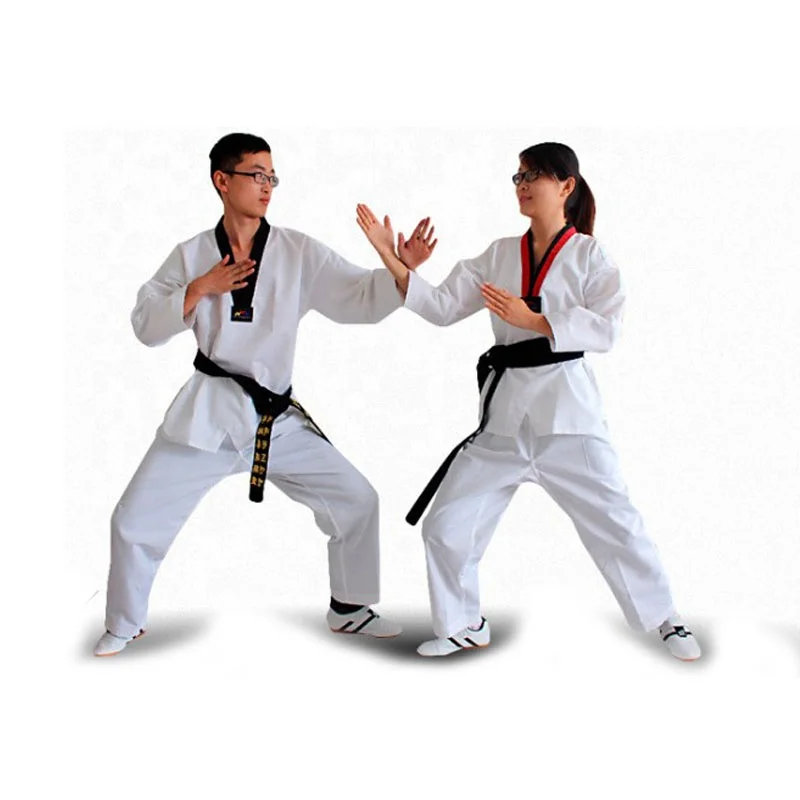 Дешевая униформа для тхэквондо WTF dobok