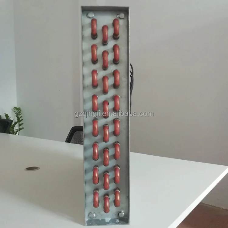 Customized Fin Type Freon Evaporator Coil For Heat Pump Exchanger