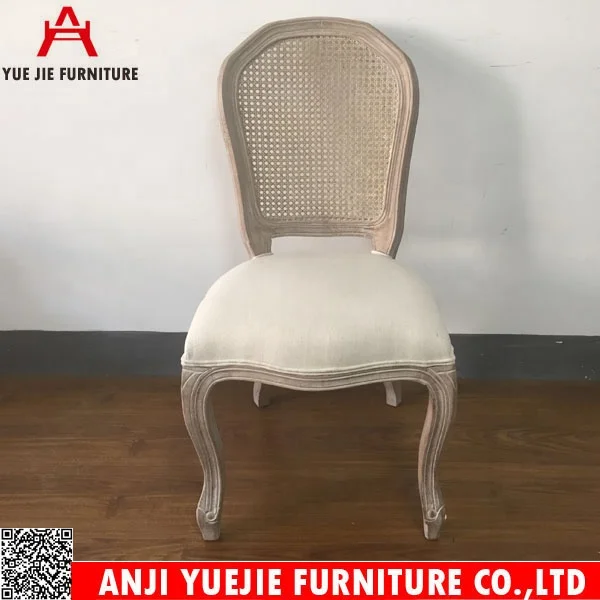 
Wooden Shabby Chic Louis Armrest Chair 