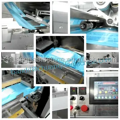 CD-1828I CE Certification and Wet Napkin Machine Product Type wet wipes manufacturing machine