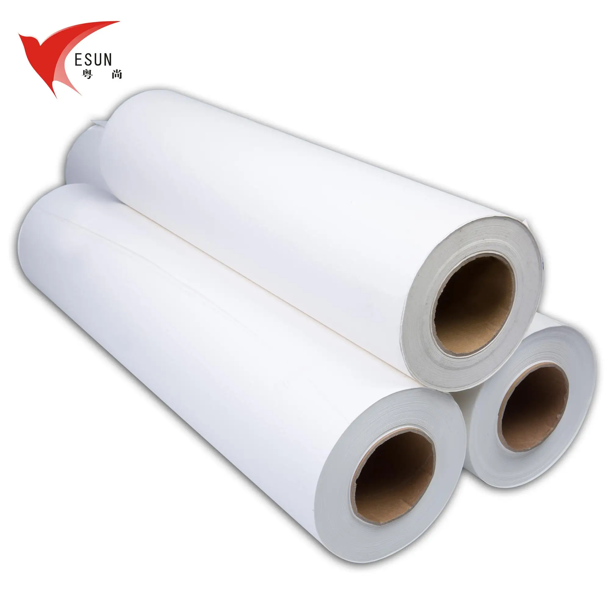 Поставить 95% + скорость передачи рулон бумаги сублимации в Гуанчжоу производство бумаги