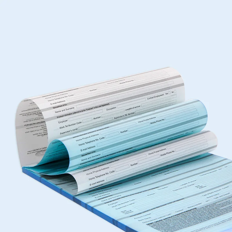 professional custom carbonless receipt book duplicate invoice book