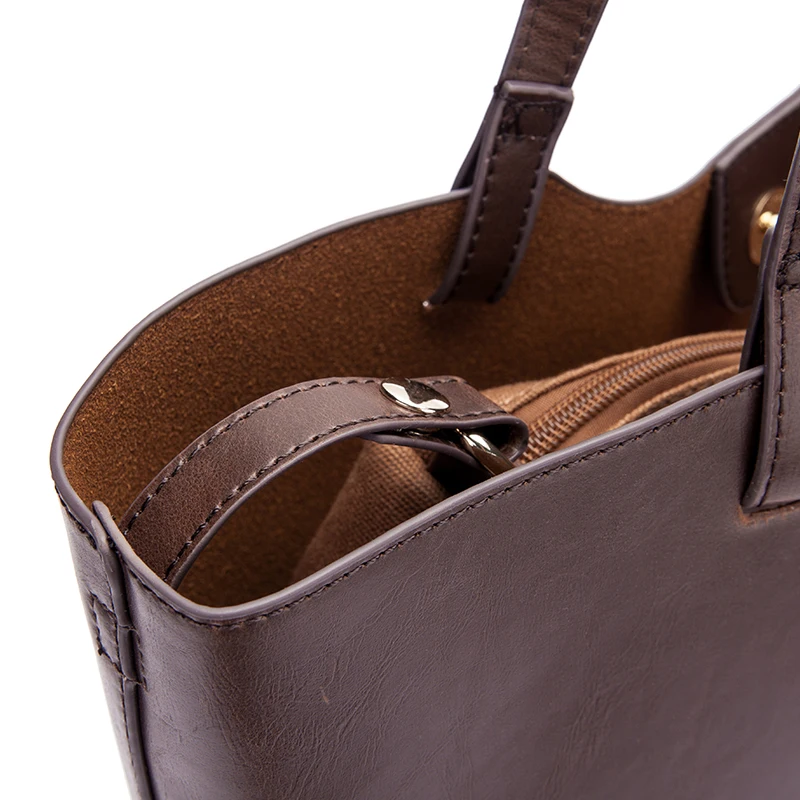 HEC Amazing Products From China Personalized Shopping PU Leather Handbag Tote Bags,Cheap Handbag Set