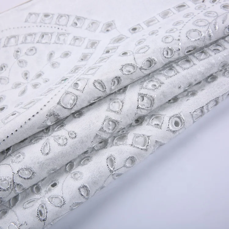 
Soft hand feel 60S*60S woven plain customized size white wedding fabric embroidery 