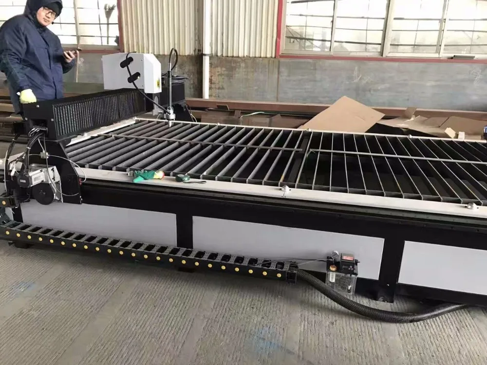 USA Hyper therm power supply CNC plasma cutting machine flame cutter