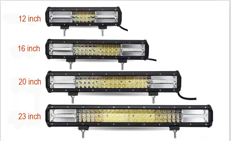 
New Multi Beam 3 Rows 20inch 90W 270W Truck Offroad Bar Light LED 