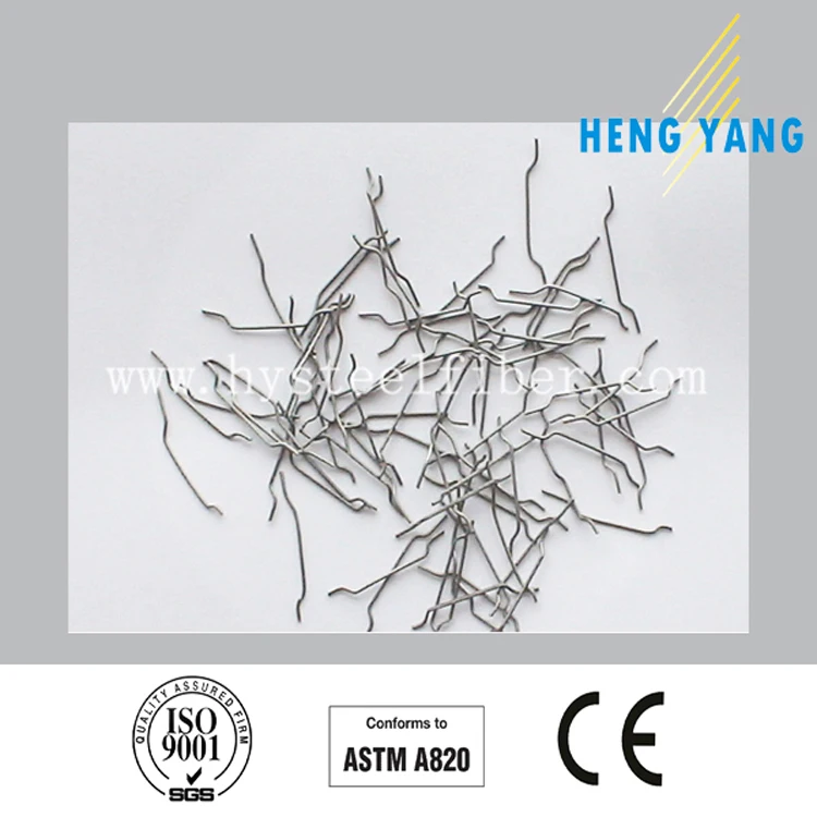 25/0.4mm cold drawn hooked end steel fiber for concrete reinforcement