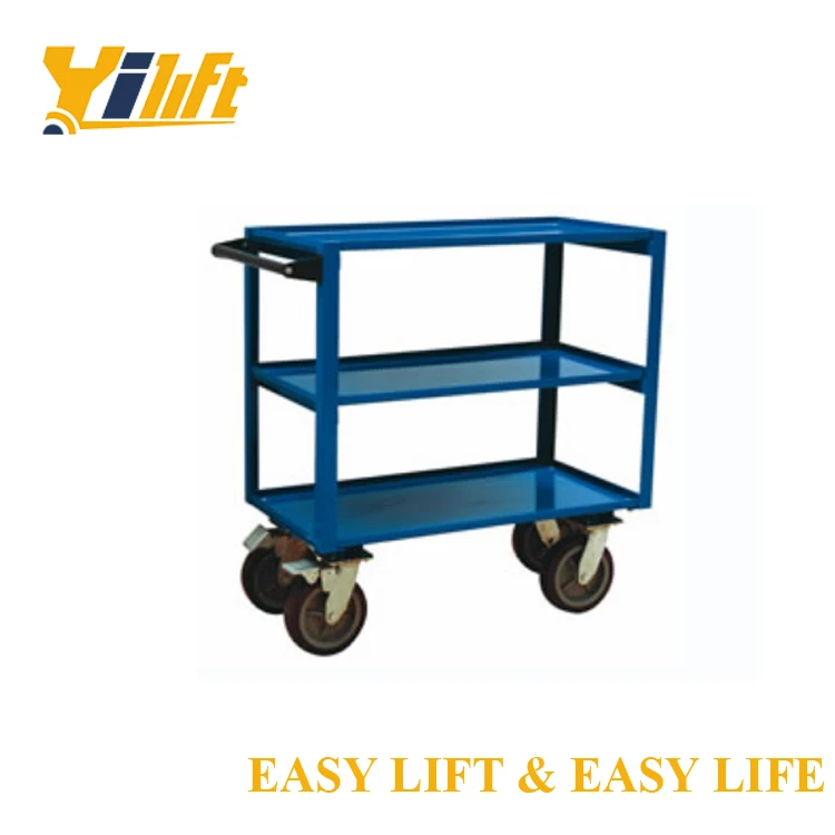 High Quality Firm Angle Iron Frame CX Series 300KG Capacity Table Trolley Cart