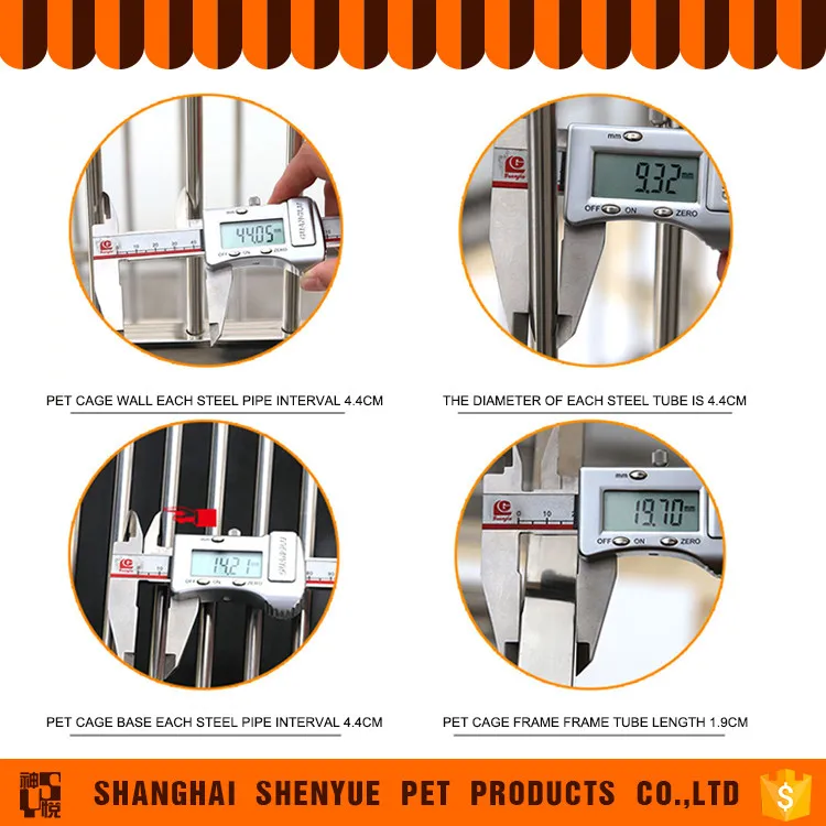 
Low Price Indoor Aluminum Dog Cage With Wheels 