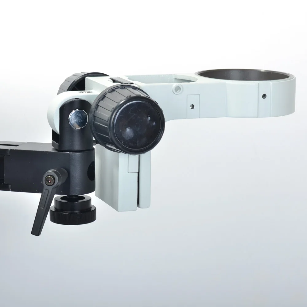 Big Size Heavy Duty Adjustable Boom Large Stereo Arm Table Stand 76mm Ring Holder For Lab Industry Microscope Camera