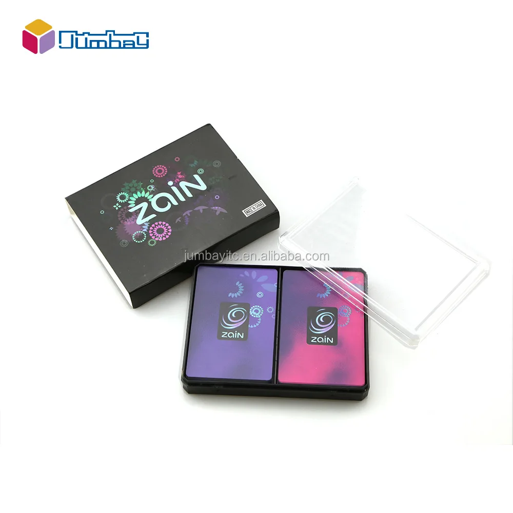 Professional personal customization Zain double deck plastic playing card