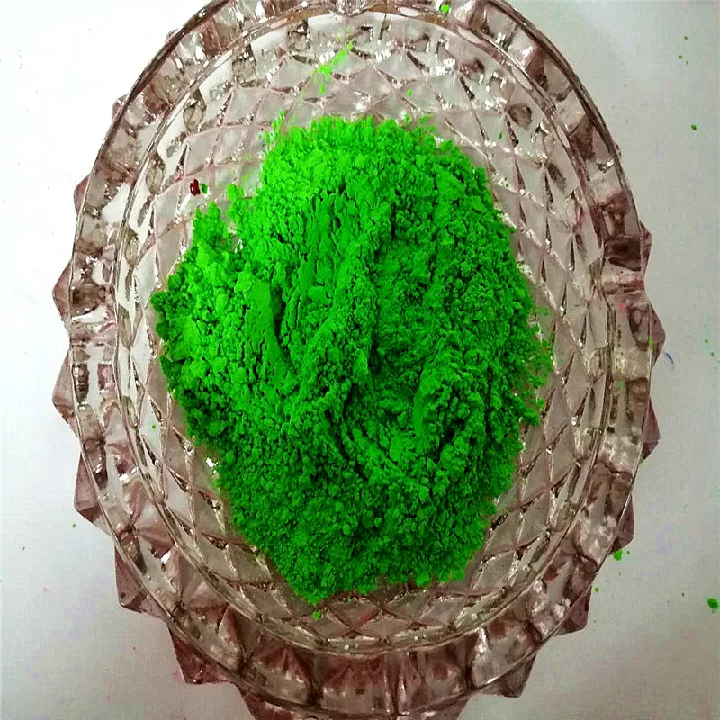 fluorescent pigment Green high sun resistance for ceramic glaze powder