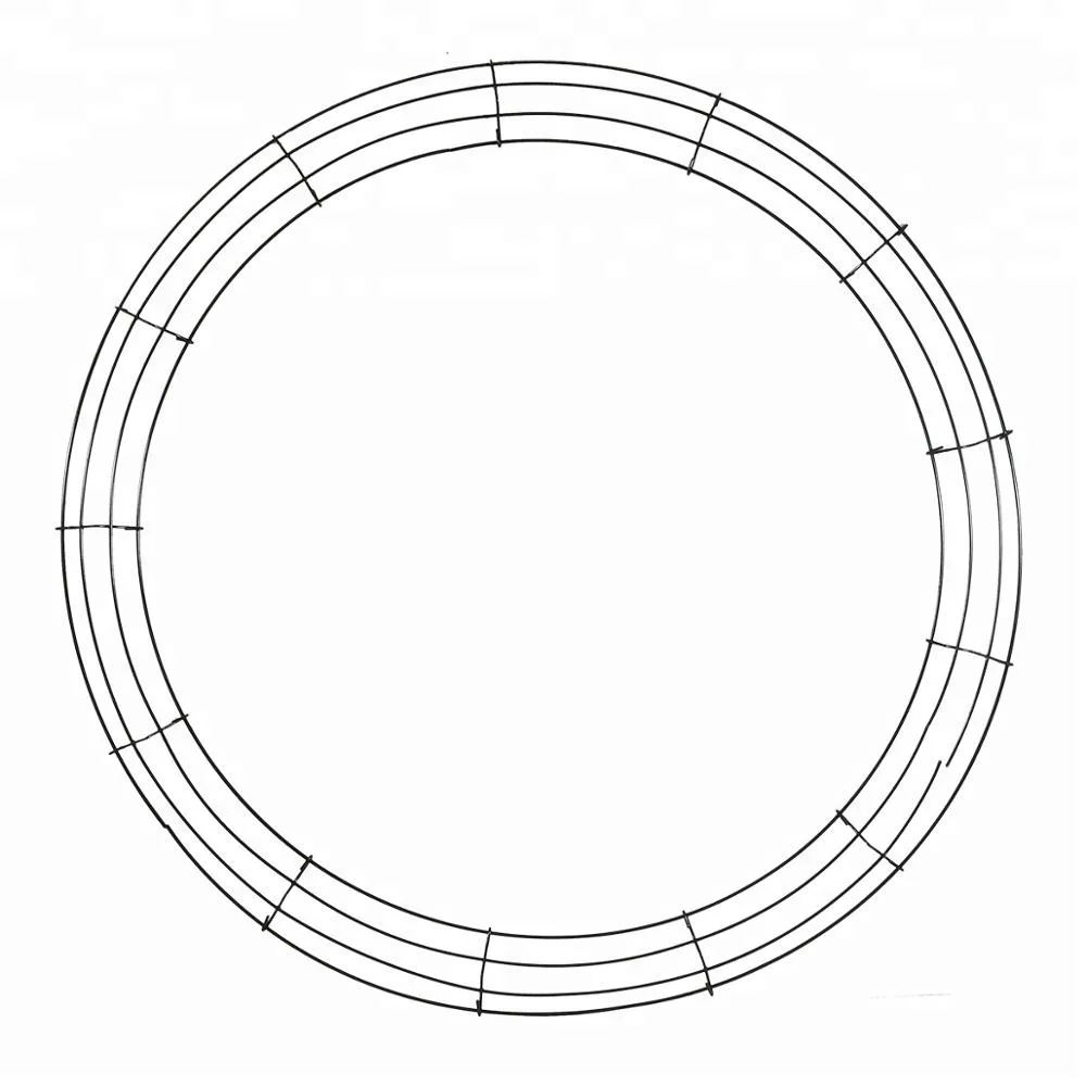 Factory hots various kinds and sizes flat wire wreath frames