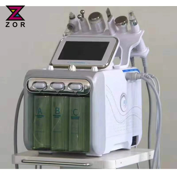 Almighty water injection jet peel spray oxygen facial beauty machine