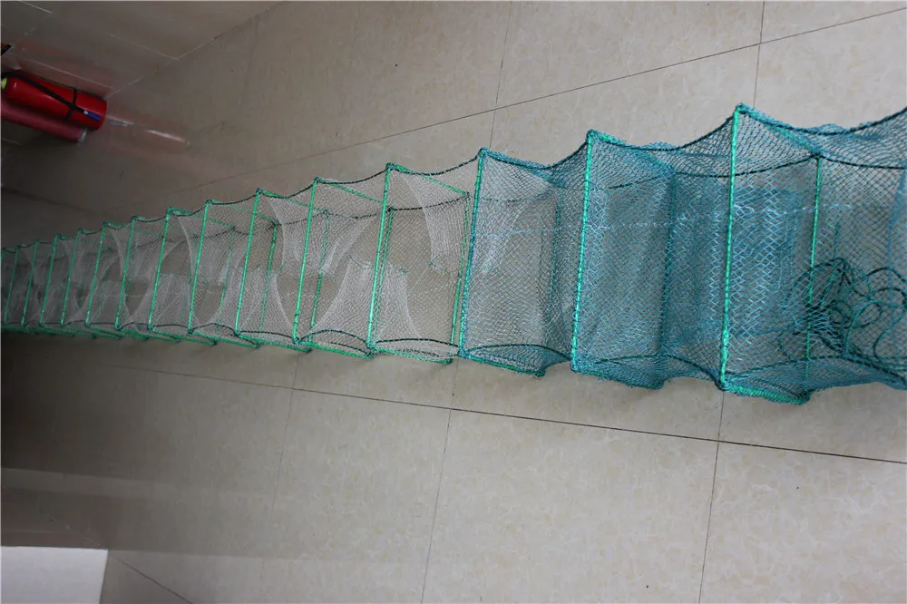 Factory long train fishing cage for catching  lobster shrimp  fish in Sea, Lake, River