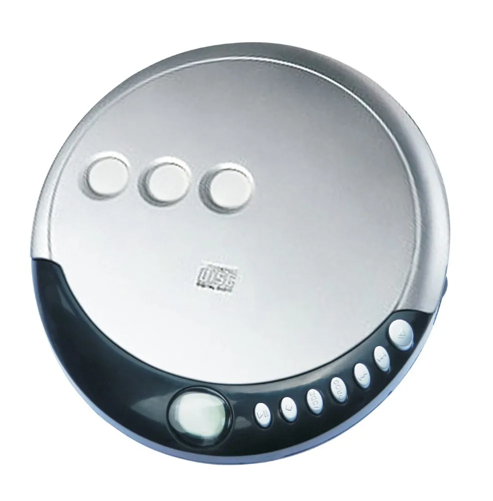 Портативный персональный CD-плеер Discman CD/MP3 музыкальный аудиоплеер с наушниками