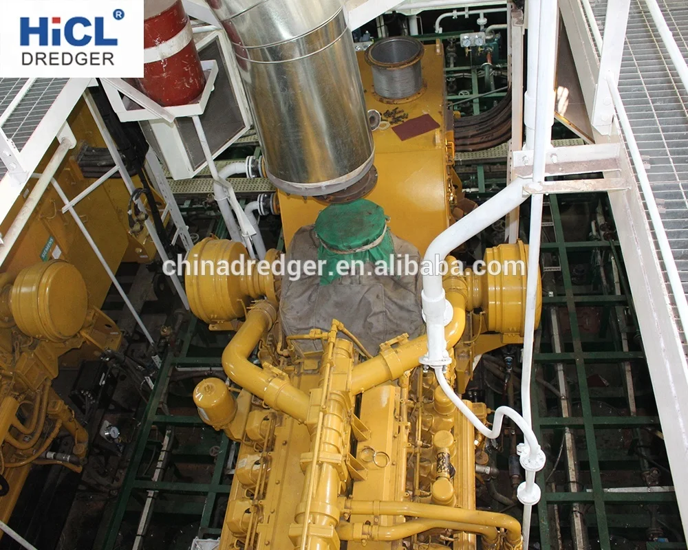 China dredger shipyard 24inch hydraulic cutter suction sand dredger with double dredging pump(CCS certificate)