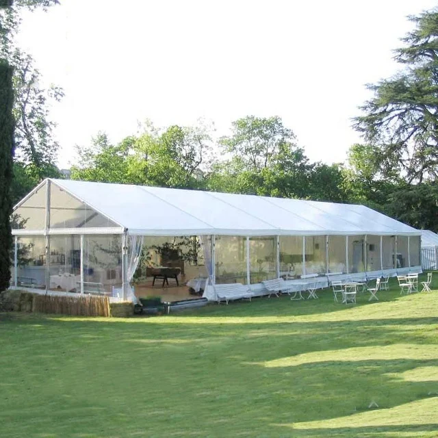 outdoor restaurant metal construction marque tent