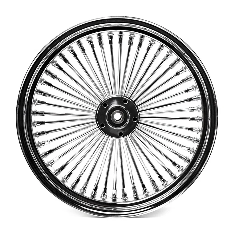 18inch Custom steel Spoke Motorcycle Wheels For Harley