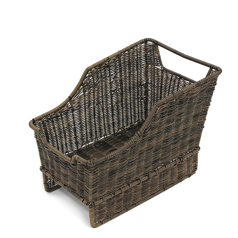 Brown 2019 New Designed removable bike basket  fixed gear  rear  Bicycle Basket