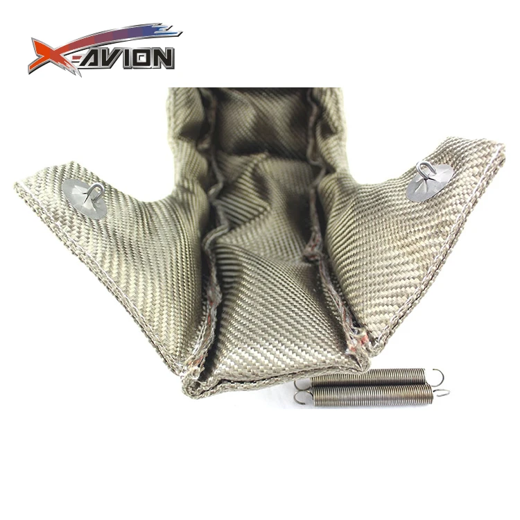 Горячий продавать дешевые обычай T4 Титан Лава покрытия тепловой щит турбонагнетатель одеяло с застежкой пружин