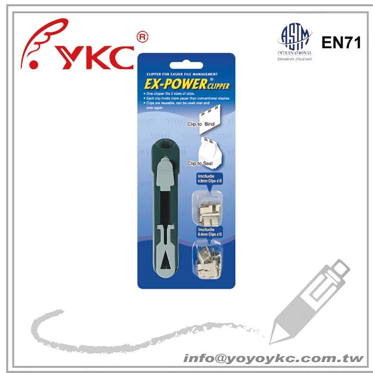 
1126B Office Paper Clipper with refills 