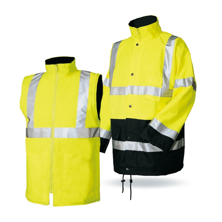 LX929 Oem Fire Retardant Protective Jacket For Industry Cotton Workwear