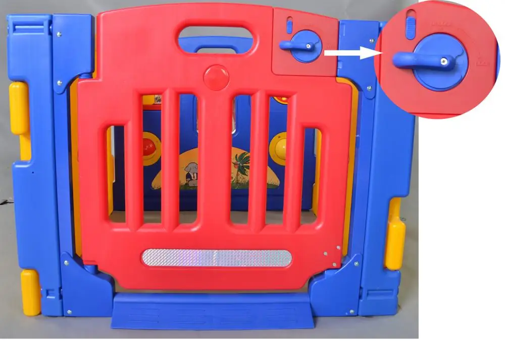 
New Design 8 Panel Safety Play Center Yard Pen Kids Home Indoor Outdoor Baby Playpen 