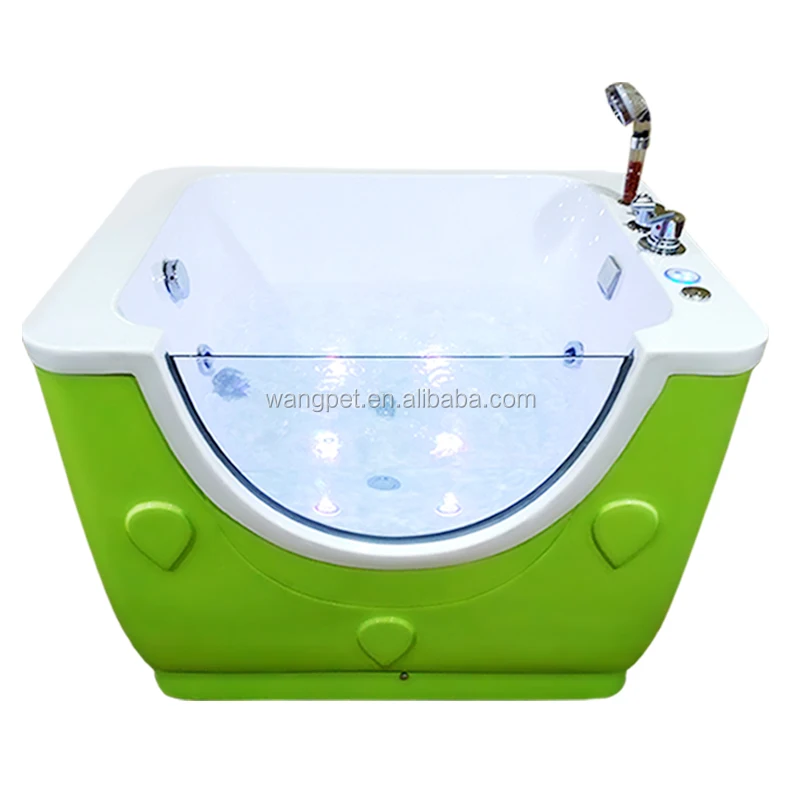 
Pet bathtub massage machine dog wash High quality environment acrylic transparent dense bubbles 