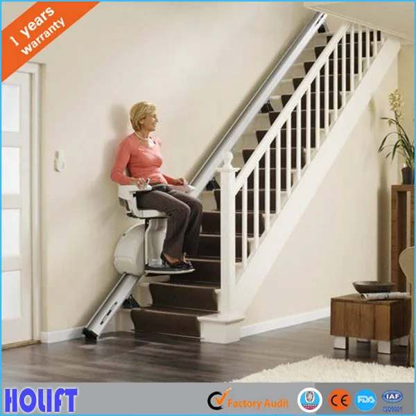 Holift brand new model accessibility indoor small home curve stair lift