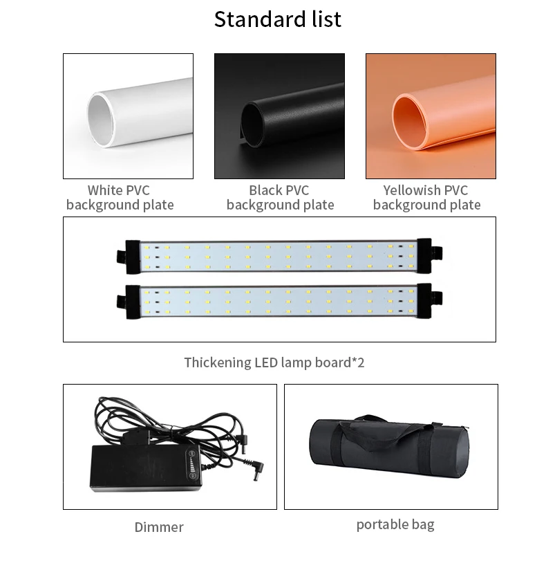 
professional photography portable LED photo studio light box, 80*80*80 cm,with carrying bag 