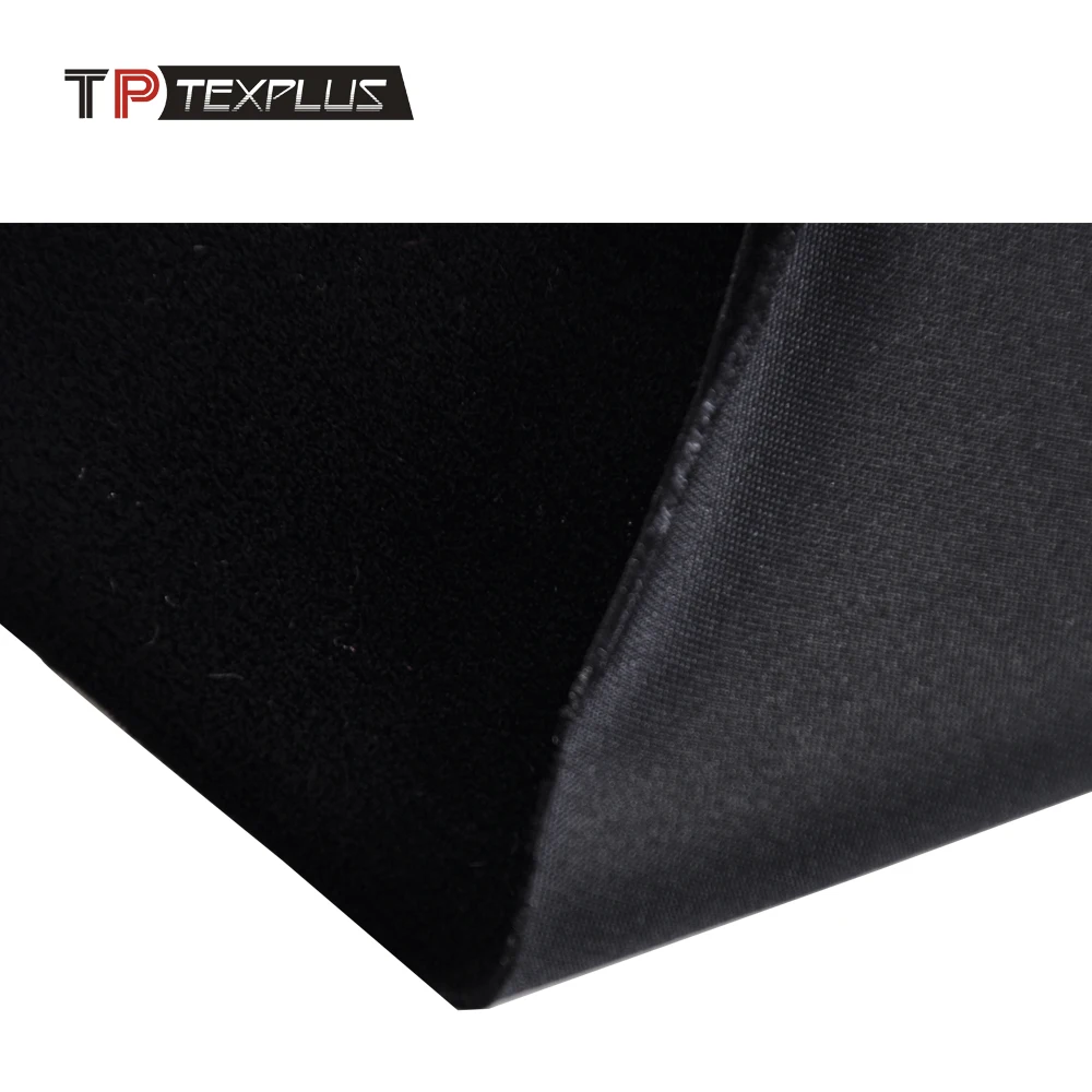 Оптовая продажа, трикотажная основа из полиэстера и спандекса, велюровая ткань для костюма