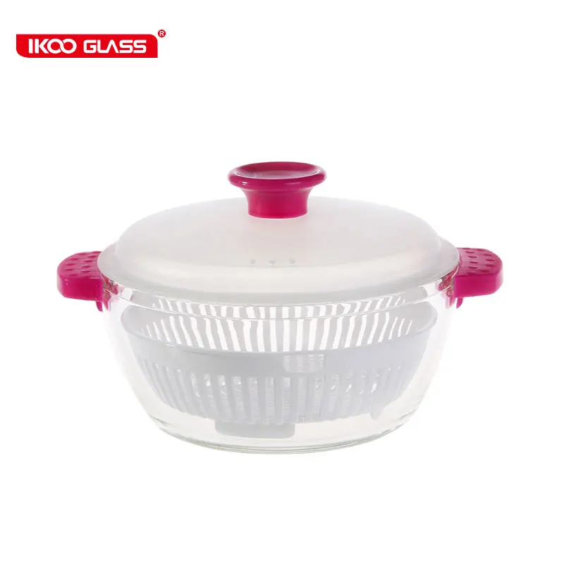 Экологичный большой бисквит пароход стекла запеканка kichenware Hot