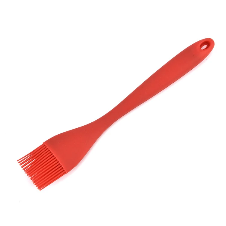 Easy clean basting silicone pastry brush bbq food grade oil brush silicone