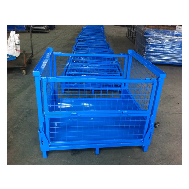 
WEIGHT CAPACITY 1000KGS GITTERBOX STILLAGE BY WIRE MESH SIDES 
