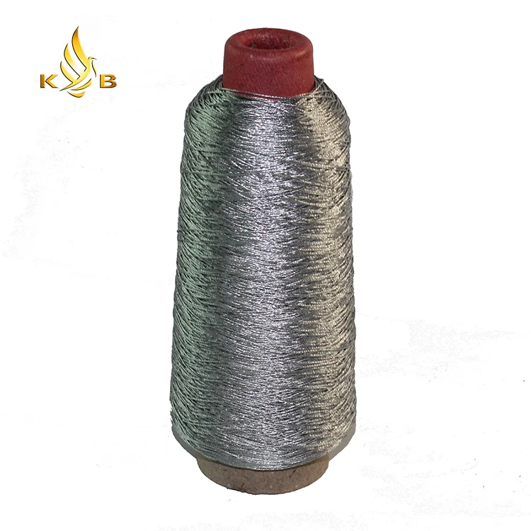 Polyester metallic yarn lurex yarn