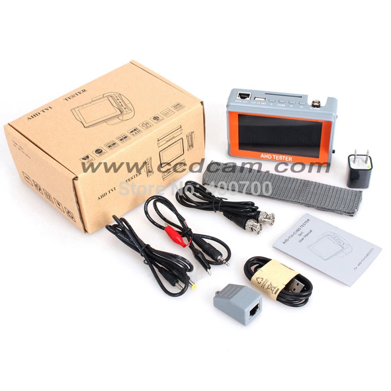 Factory Price 4.3 inch Monitor High-definition Screen CCTV Camera Tester