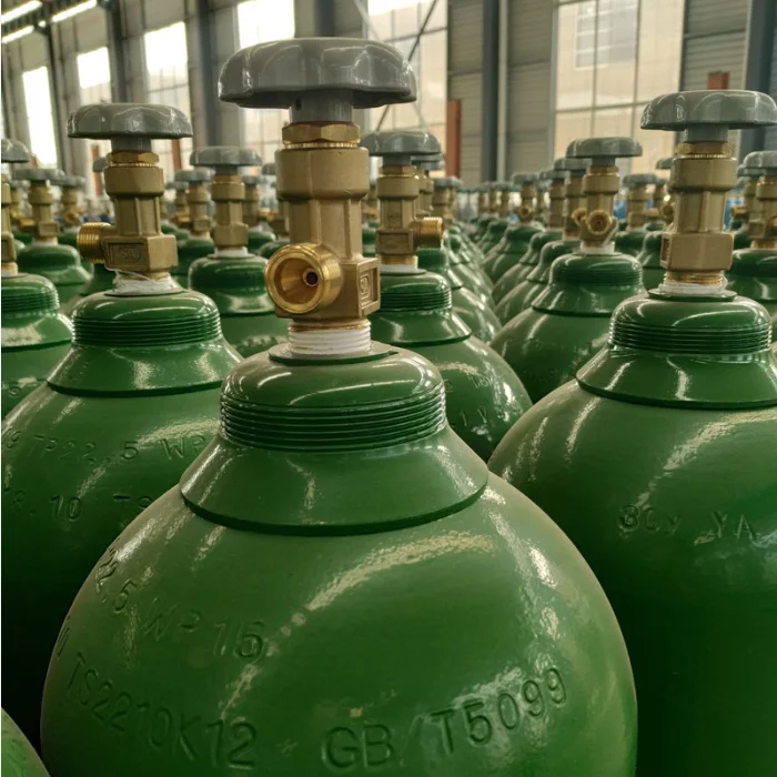 Зеленый пустой газовый баллон оптовая цена