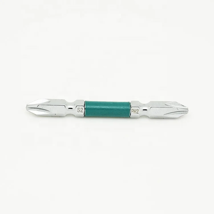 Hot Selling Customized Magnetic Set S2 Steel Screw Driver Bits color ring