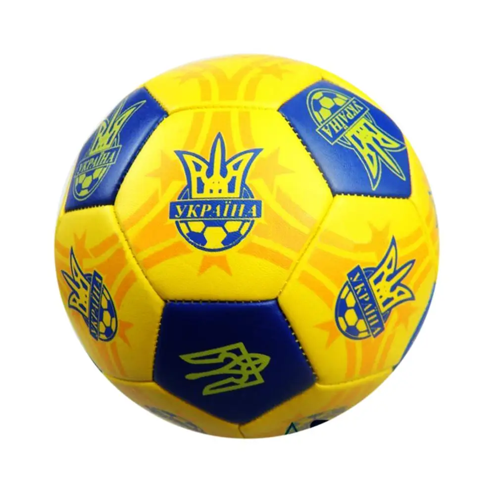 Machine sewing PU neoprene soccer football ball