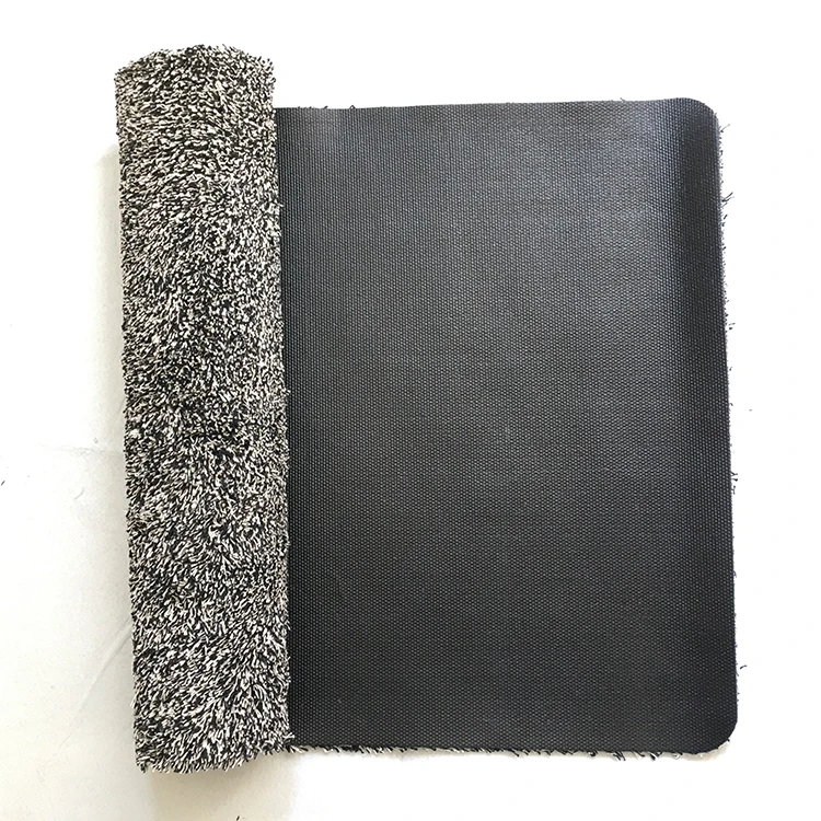 Cheap Price Stock Non Slip Indoor Super Absorbs Mud Doormat Dirt Trapper Mats Cotton Entrance Rug Carpet Pvc Backing Floor Mat