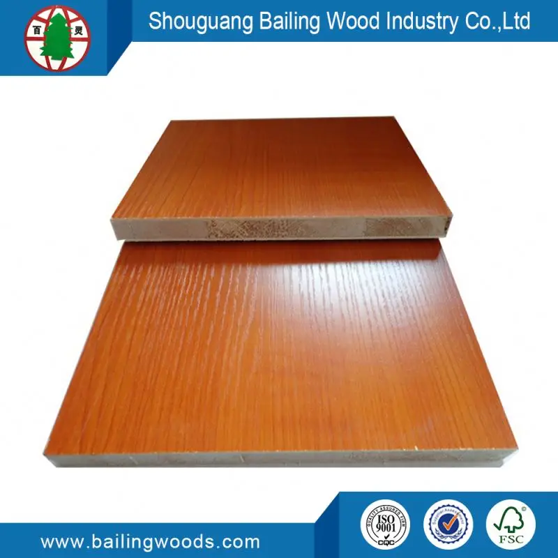 Мебель Класса 9 мм 18 Двухсторонняя Меламина Blockboard