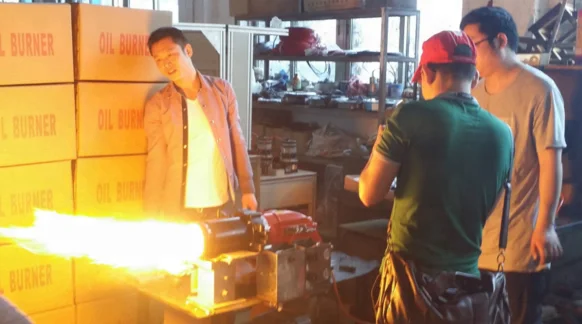 STG146/2 New design heat setting stenter GAS BURNER with great price