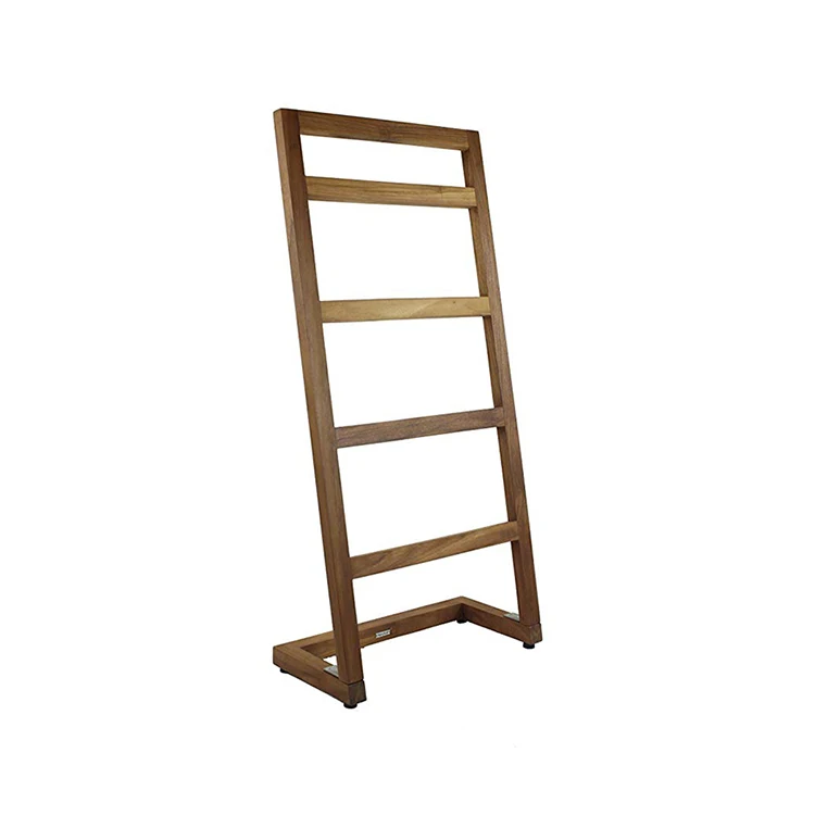 
Original Natural Wooden Towel Rack Stand 