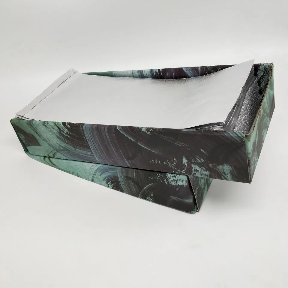 Профессиональная окрашивающая волосы фольга для салонного ухода алюминиевая фольга