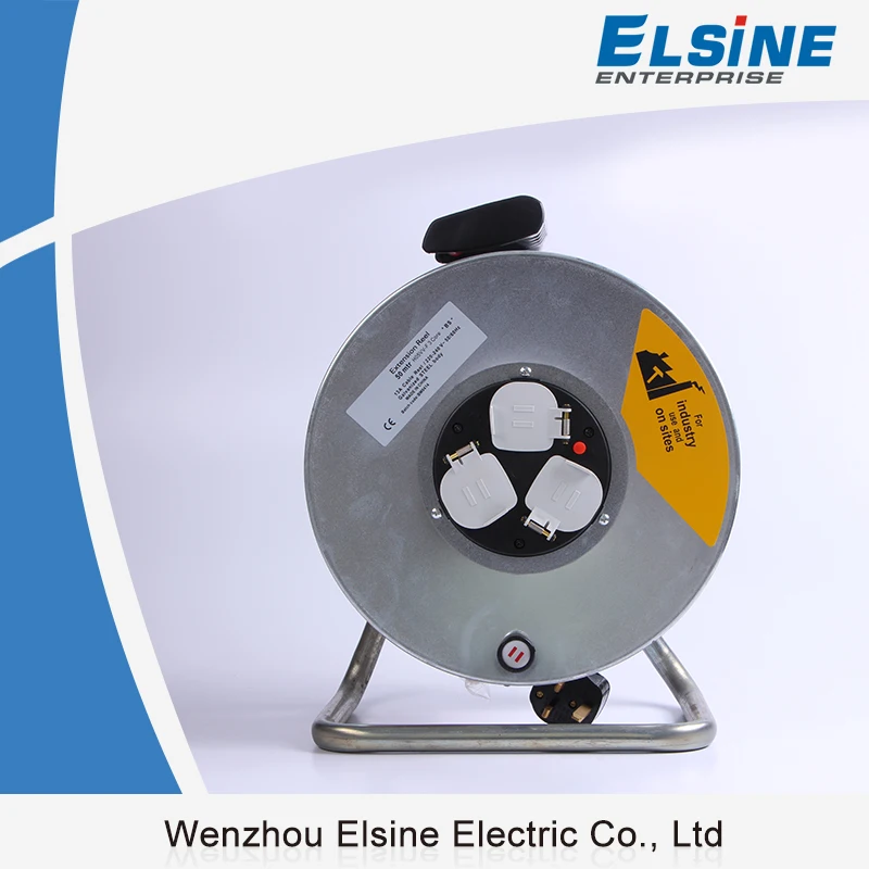 230V Cable Extension Reels with Shutter&thermal Cut-out