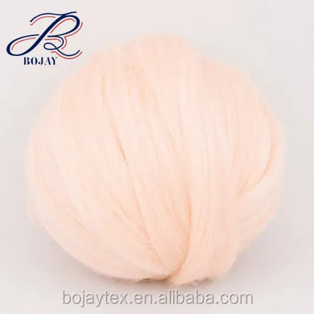 
15-23 Micron 100% Australia Merino Wool Roving Top Super Chunky Giant Thick Wool Yarn for Blankets 