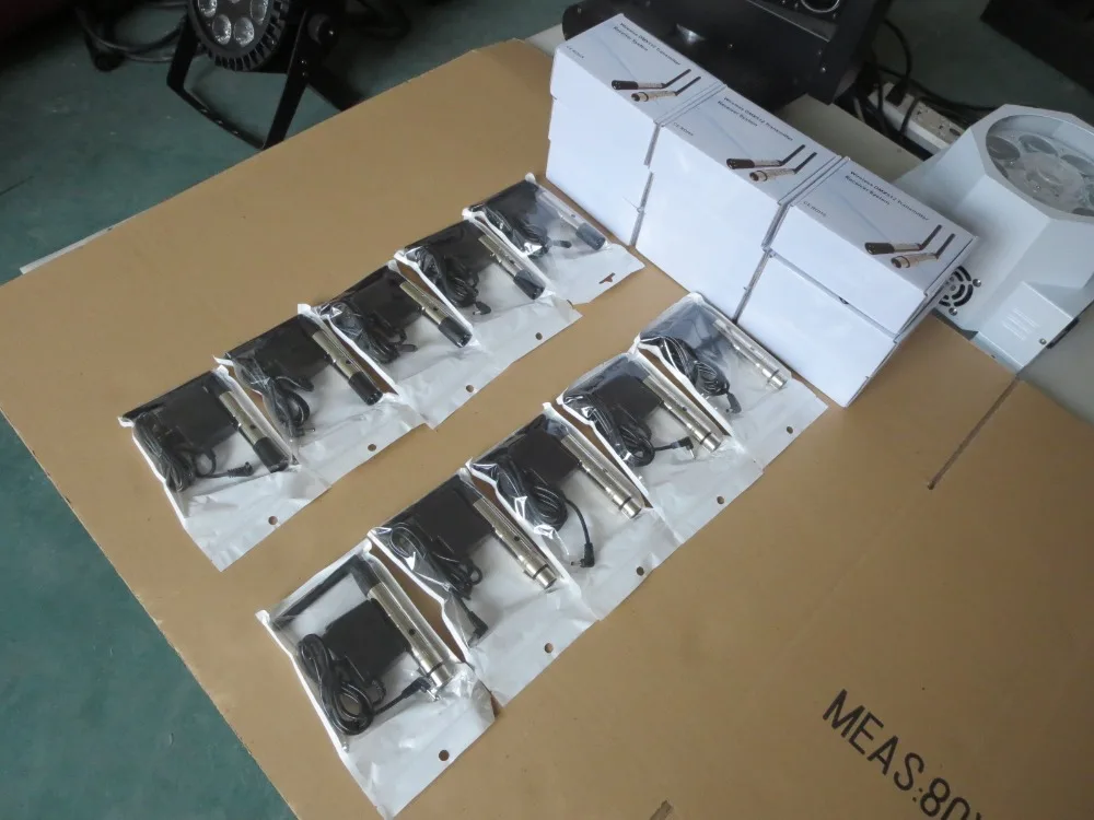 DMX512 Light Controller Wireless Transmitter And Receiver DJ Stage Lighting Dimmer Console