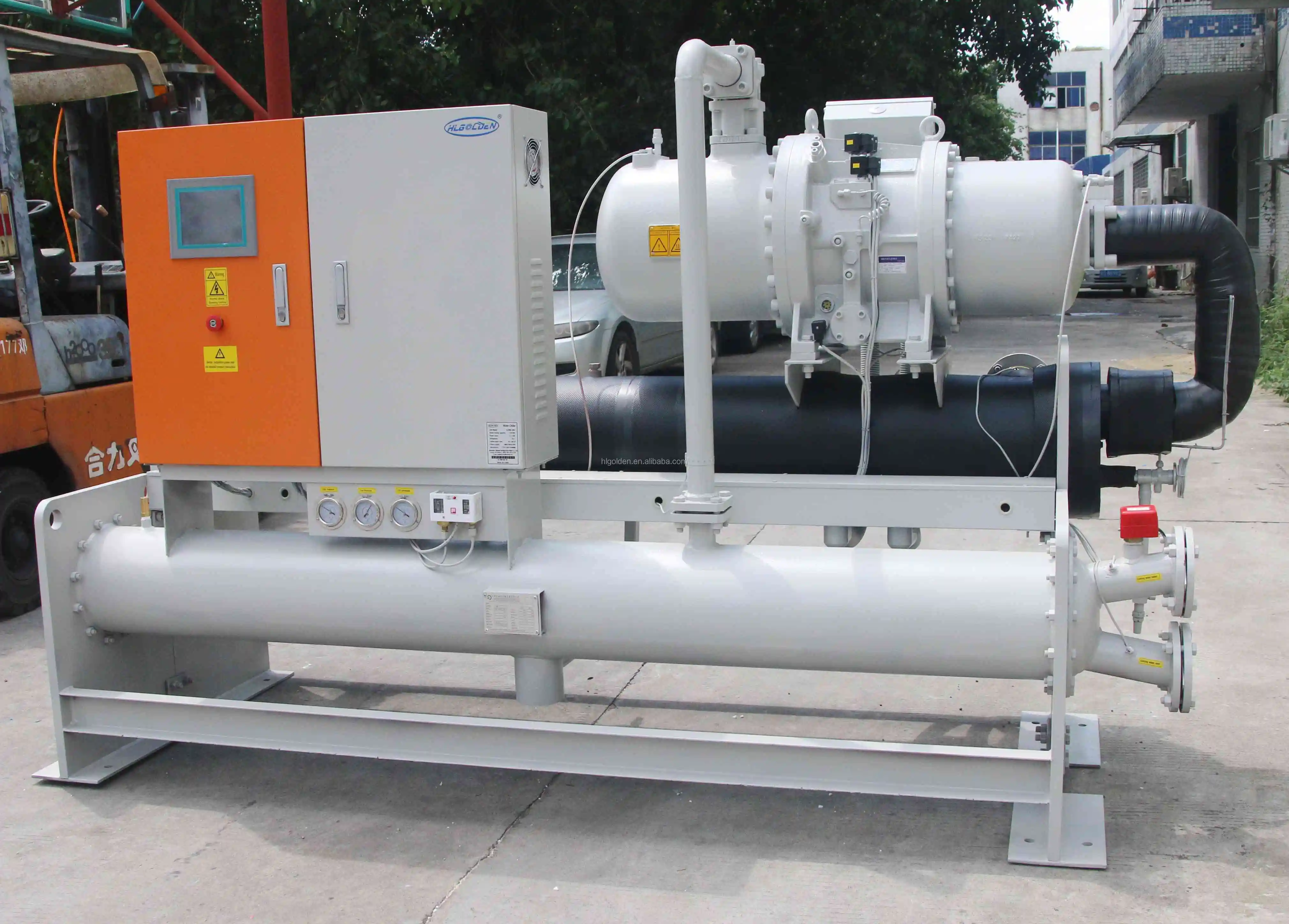 Water Chiller With Screw Type Compressor Industrial Water Cooling Chiller